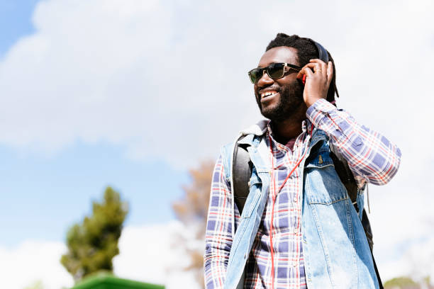 istock African Young Man Listening Music. 846589598