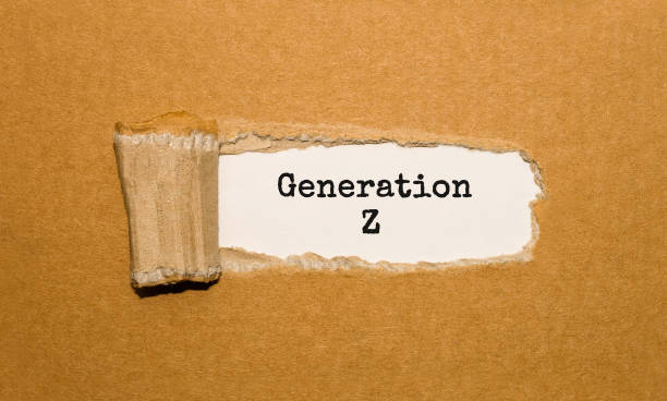 istock The text Generation Z appearing behind torn brown paper 846591306