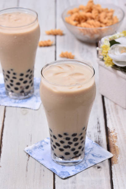istock Milk tea with pearls 846600118