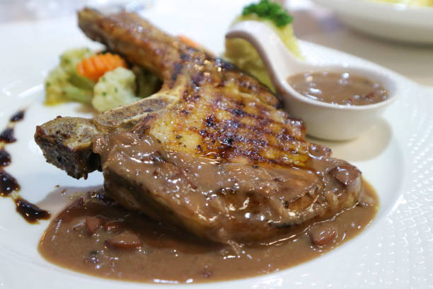 istock pork chop or grilled pork 846603172