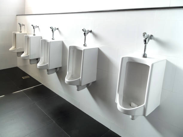 istock The urinal in the bathroom 846609480