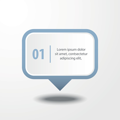 Important Message Box Design Business Infographics Design Element Message Box For Presentation Stock ...