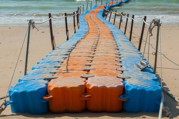 istock pontoon walkway in the sea 846615548
