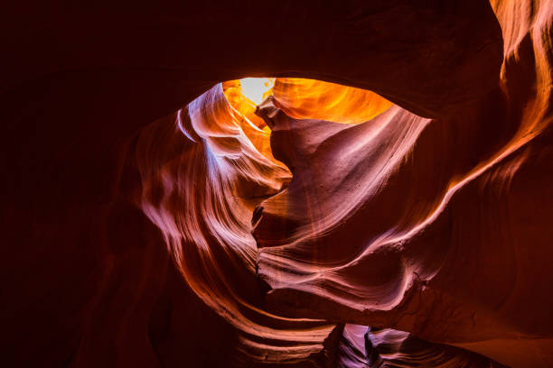 istock Abstract sandstone rock formation in Antelope Canyon, Arizona 846619524