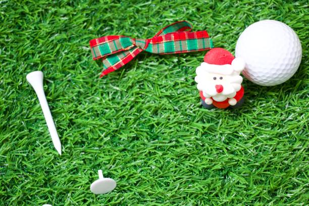 istock Merry X'mas to golfer 846636874