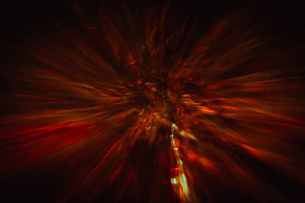 istock Abstract background of colorful crankles in motion 846639982