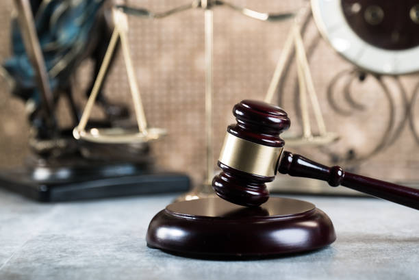 istock Law concept. Golden background 846649316