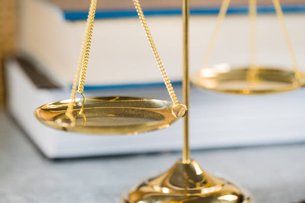 istock Law concept. Golden background 846649406