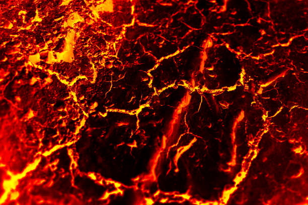 istock The surface of the lava. background 846653788