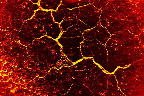 istock The surface of the lava. background 846653966