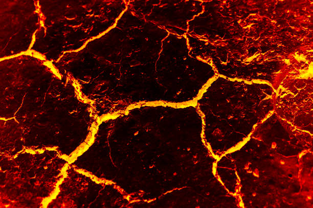 The surface of the lava. background