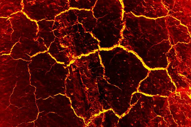 istock The surface of the lava. background 846656622