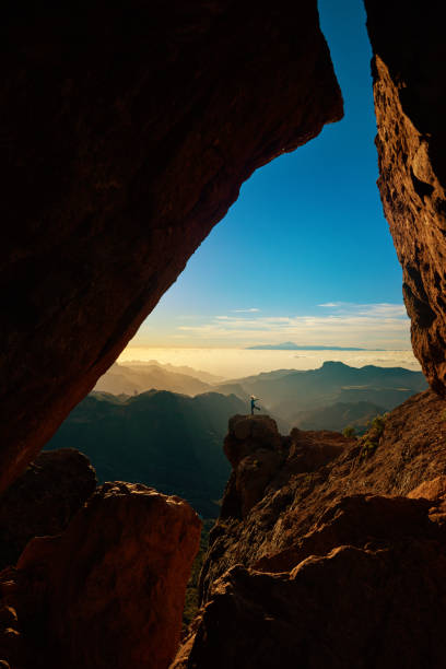 istock amazing view after climbing the mountain 846658322