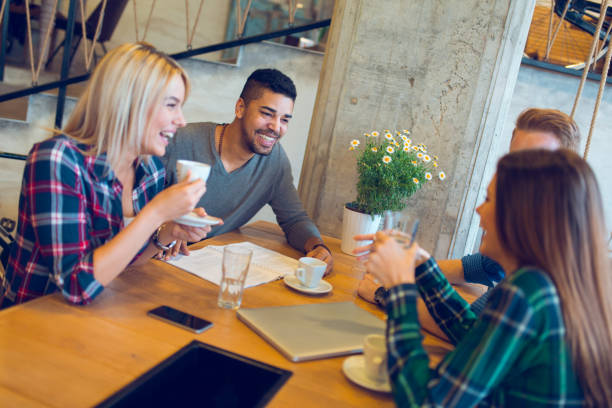 istock University students learning for their upcoming exams. 846665034