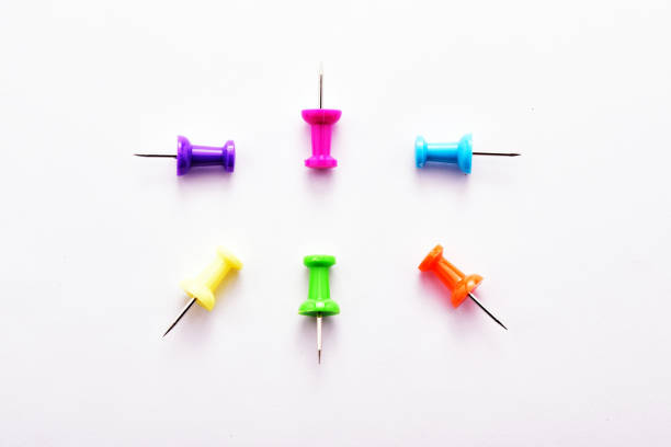 istock Colorful office supplies 846671042