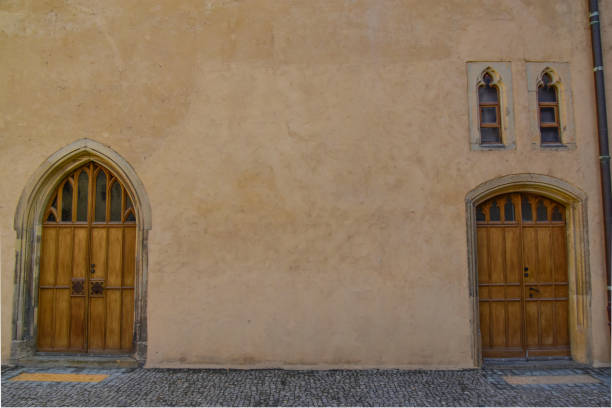 Doors of the Luther House in Wittenberg, Germany