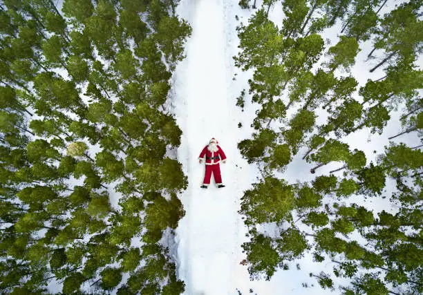 Photo of Aerial view of Santa Claus