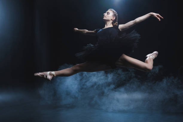 istock ballerina dancing in black tutu 846682634