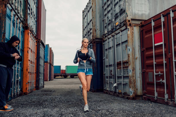 istock Woman boxing with her personal trainer 846686012