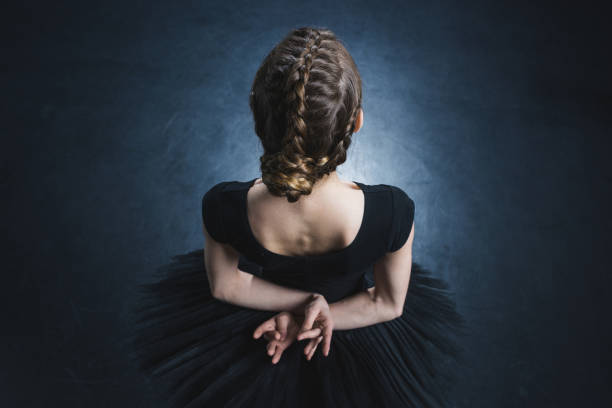 istock ballerina in black tutu 846689172