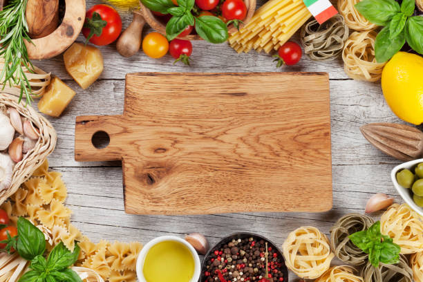 istock Italian food. Pasta ingredients 846696724
