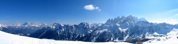 istock High mountains under snow in the winter Panorama landscape 846699402