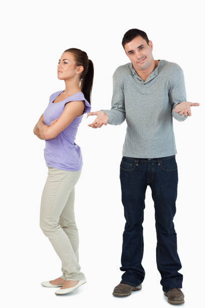 istock Young male has no clue why his girlfriend is upset 846704048