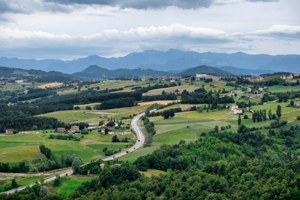 istock Summer landscape near Serramazzoni (Modena, Italy) 846708392
