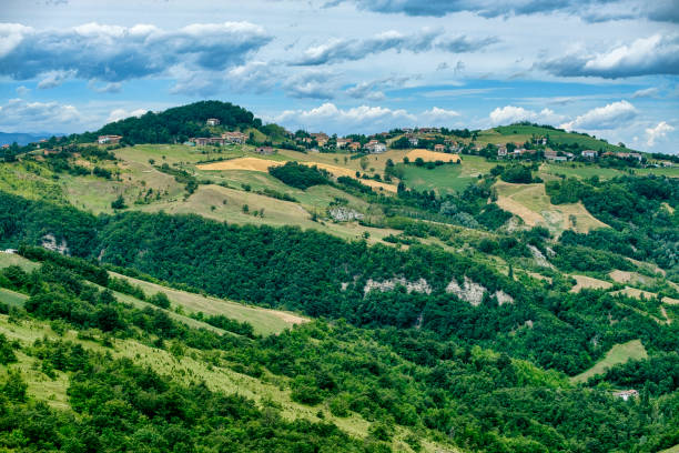 istock Summer landscape near Serramazzoni (Modena, Italy) 846710586