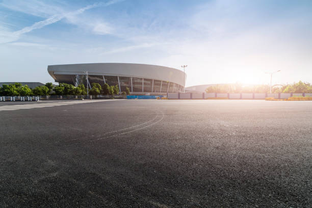 istock modern building and beautiful park, china 846711574