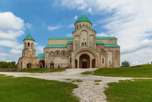 Photo of old Gelati temple in Kutaisi Georgia