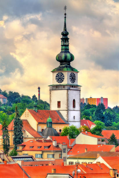 istock St. Martin church in Trebic, Czech Republic 846717618