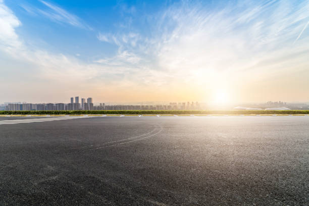 istock Panoramic skyline and buildings from glass window 846719240