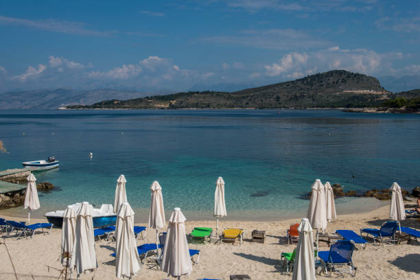 istock Ksamil beach, Albania 846722256
