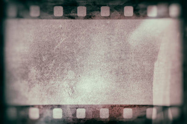 fond de texture film strip - film poster photos et images de collection