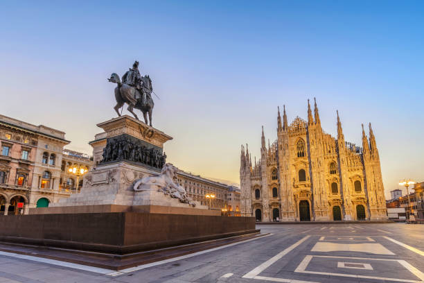 istock Milan Cathedral (Milan Duomo) when sunrise, Milan (Milano), Italy 846731670