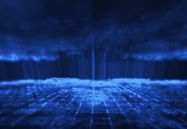 istock Futuristic background on a theme of Science, Technology and Communications 846746826
