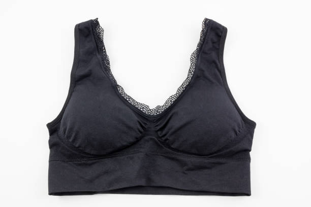 istock black women's undershirt,underwear on a white background. 846750092