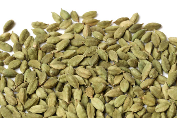 istock Cardamom seeds isolated on white background 846751686