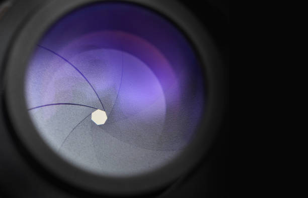 istock Close up shot of a camera lens 846751768