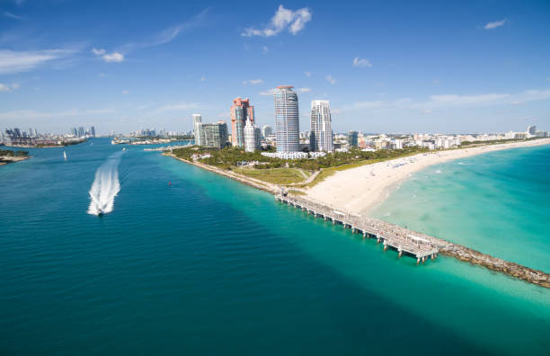 istock Aerial view of South Miami Beach 846752224