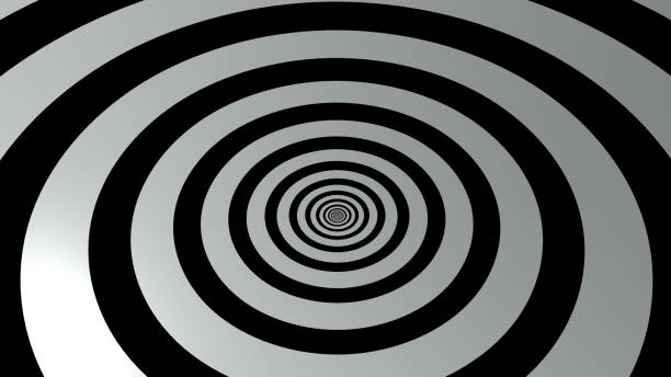 istock 3d rendering of black and white abstract background 846759716