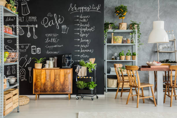 istock Room design in industrial style 846771154