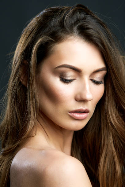 istock beauty close up studio portrait 846786024