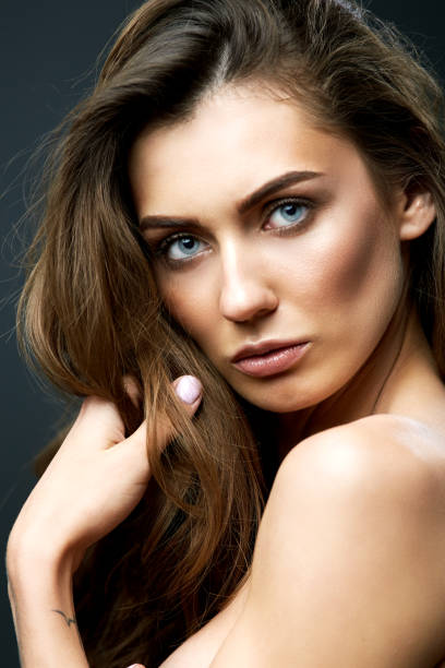 istock beauty close up studio portrait 846786042
