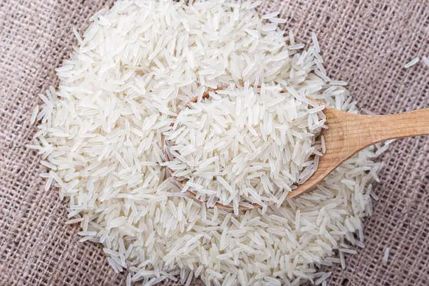 Photo of raw rice