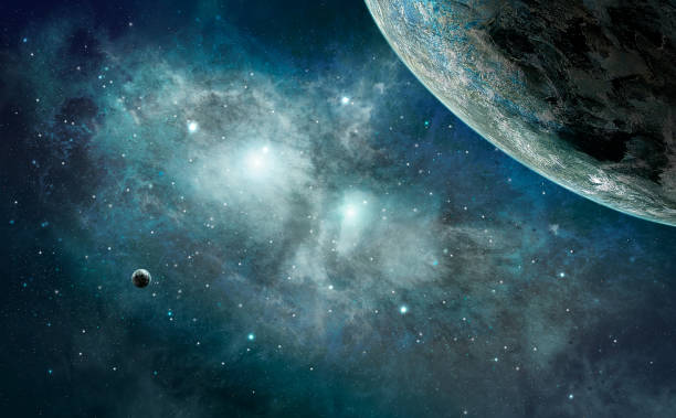 istock Space scene. Blue nebula with planet. https://nasa3d.arc.nasa.gov/detail/jup2vss2 846814418