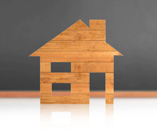 istock Model house wood form of  diagram 846816084