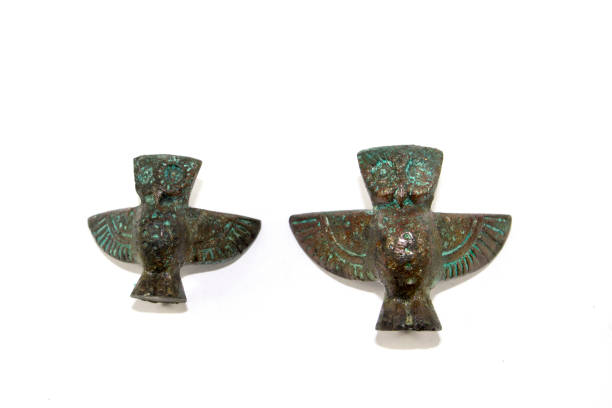 istock Antique Bird God Miniature Statues 846823440