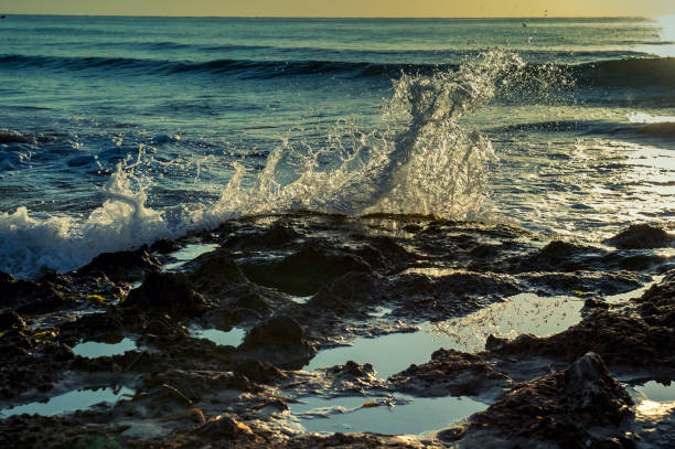 istock Splashing water in the sea 846831012